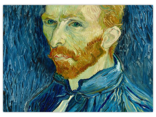 Obraz - Vincent van Gogh, Self-Portrait, reprodukce (70x50 cm)