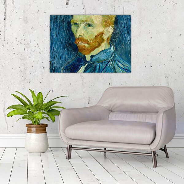 Obraz - Vincent van Gogh, Self-Portrait, reprodukce (70x50 cm)