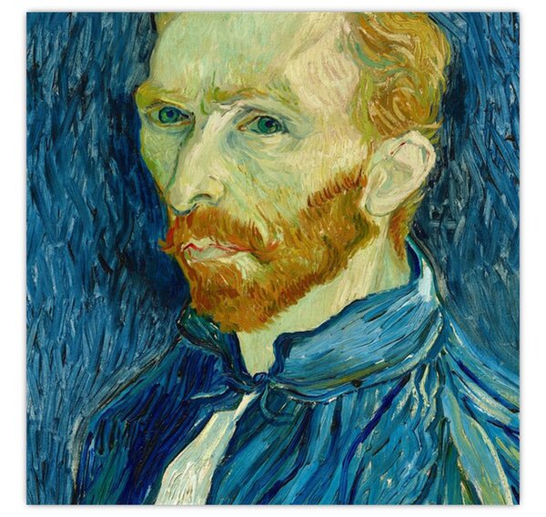 Obraz - Vincent van Gogh, Self-Portrait, reprodukce (30x30 cm)