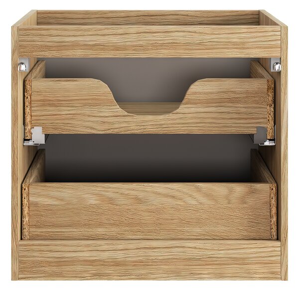 Comad Koupelnová skříňka pod umyvadlo Luxor Beige 60 béžová/dub olejovaný