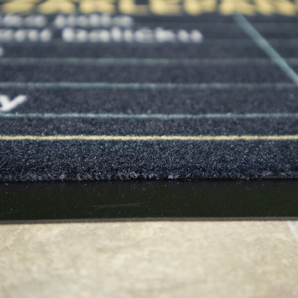 Mercury Flooring, Rohožka Čekací doba 40x60 cm - na ven i na doma, 40x60, černá