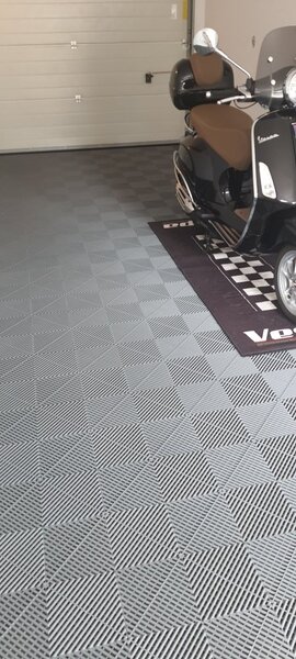 Plastová dlažba Mosolut AERO, šedá