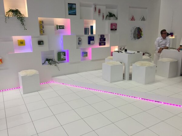 Plastová dlažba Mosolut Stonit, písková, 1 m²
