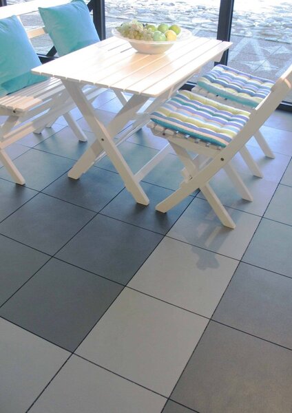 Plastová dlažba Mosolut Stonit, šedá, 1 m²