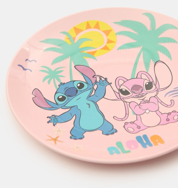 Sinsay - Keramický talíř Stitch - vícebarevná