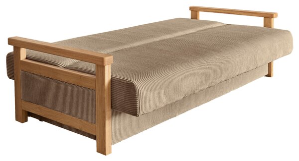 ROZKLÁDACÍ POHOVKA, textil, světle hnědá P & B - Rozkládací pohovky, Online Only