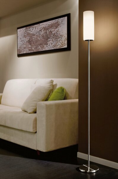 Stojací lampa TROY 3 bílá matná