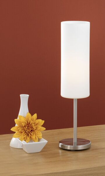 Stolní lampa TROY 3 bílá matná