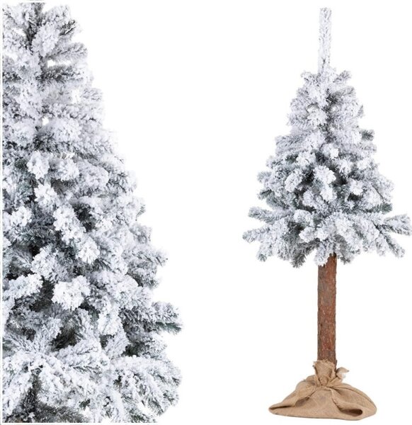 Vánoční stromek Smrk zasněžený na kmínku 160 cm