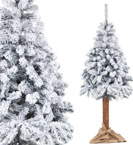 Vánoční stromek Smrk zasněžený na kmínku 220 cm
