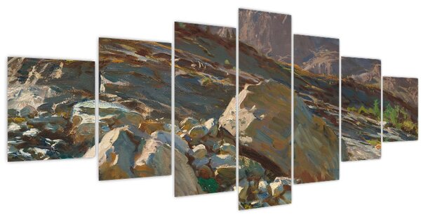 Obraz - John Singer Sargent, Simplon Pass, reprodukce (210x100 cm)