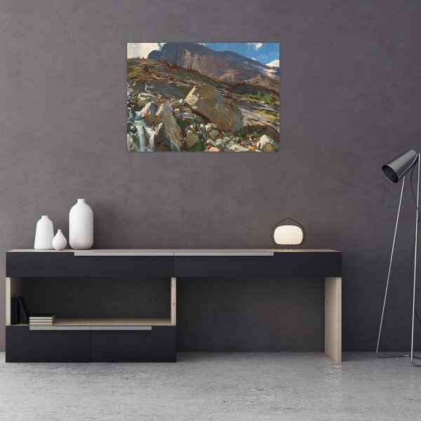 Obraz - John Singer Sargent, Simplon Pass, reprodukce (70x50 cm)