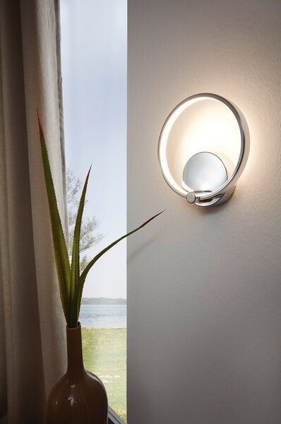 Nástěnné LED svítidlo LASANA chrom