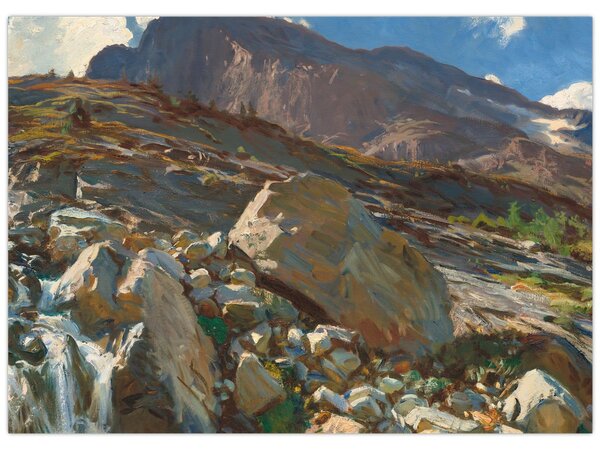 Obraz - John Singer Sargent, Simplon Pass, reprodukce (70x50 cm)
