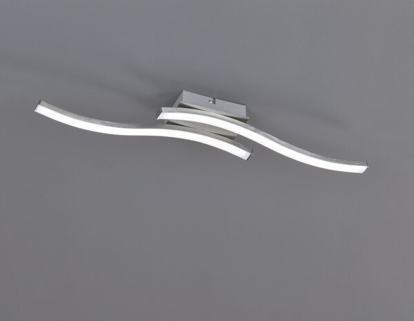 Stropní LED svítidlo ROUTE 1 matný nikl