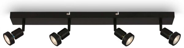 BRI 2926045 Bodové svítidlo 64 cm 4xGU10 4,9W 460lm černá (starý kód: BRI 2926-045) - BRILONER