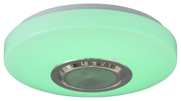 Stropní LED RGB svítidlo s reproduktorem MAIA bílá
