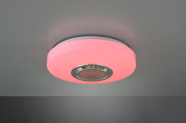 Stropní LED RGB svítidlo s reproduktorem MAIA bílá