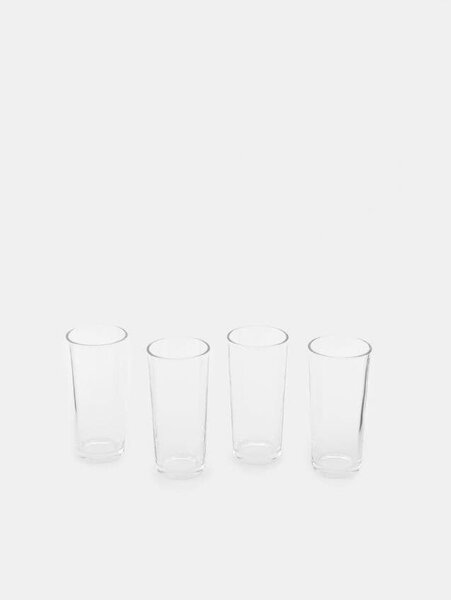 Sinsay - Sada 4 sklenic - bílá