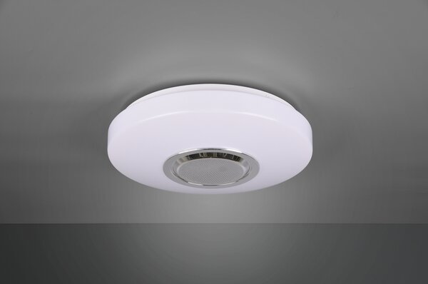 Stropní LED RGB svítidlo s reproduktorem MAIA bílá