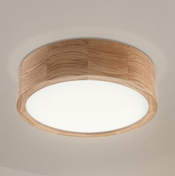 Brilagi - LED Stropní svítidlo CARVALHO LED/20W/230V dub pr. 27,5 cm