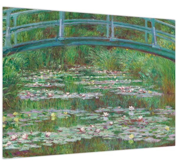 Obraz - Claude Monet, The Japanese Footbridge, reprodukce (70x50 cm)