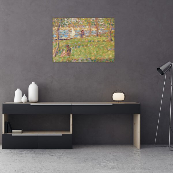 Obraz - Georges Seurat, Study for "La Grande Jatte", reprodukce (70x50 cm)