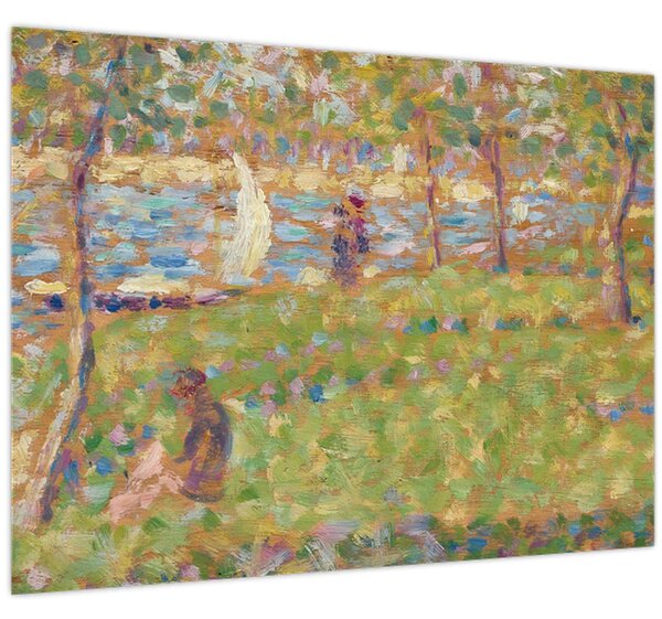 Obraz - Georges Seurat, Study for "La Grande Jatte", reprodukce (70x50 cm)