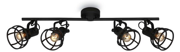 BRILO 2669-045 Bodové svítidlo 70,5 cm 4x E14 25W černá - BRILO