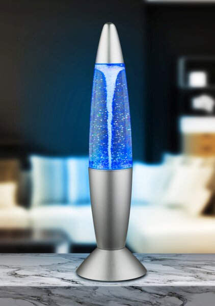 Stolní LED RGB lampa MAGMA šedá