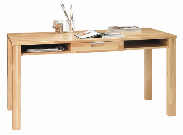 PSACÍ STŮL, jádrový buk, 150/70/76 cm Linea Natura - Online Only psací stoly, Online Only