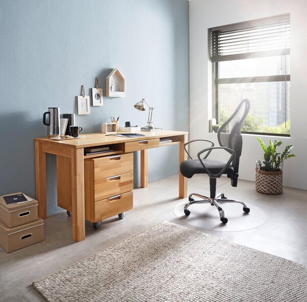 PSACÍ STŮL, jádrový buk, 150/70/76 cm Linea Natura - Online Only psací stoly, Online Only