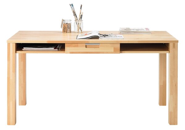PSACÍ STŮL, jádrový buk, 150/70/76 cm Linea Natura - Online Only psací stoly, Online Only