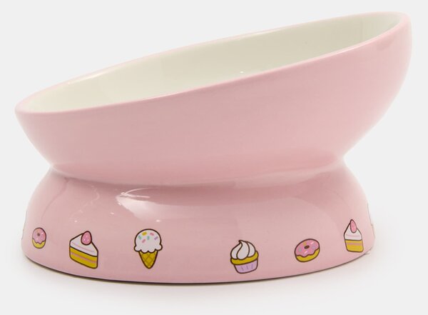 Sinsay - Keramická miska na nožce pro zvířata Pusheen the Cat - pastelová růžová