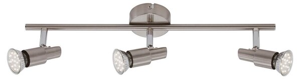 BRI 2907-032 Bodové svítidlo 47,5 cm 3xGU10 9W 840lm matný nikl - BRILONER