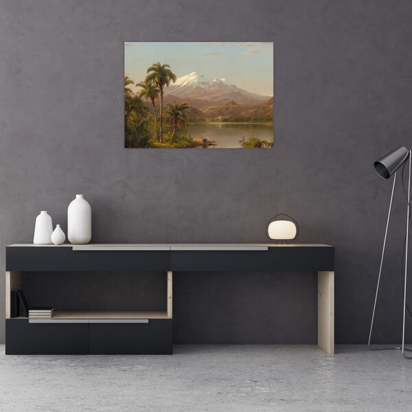 Obraz - Frederic Edwin Church, Tamaca Palms, reprodukce (70x50 cm)