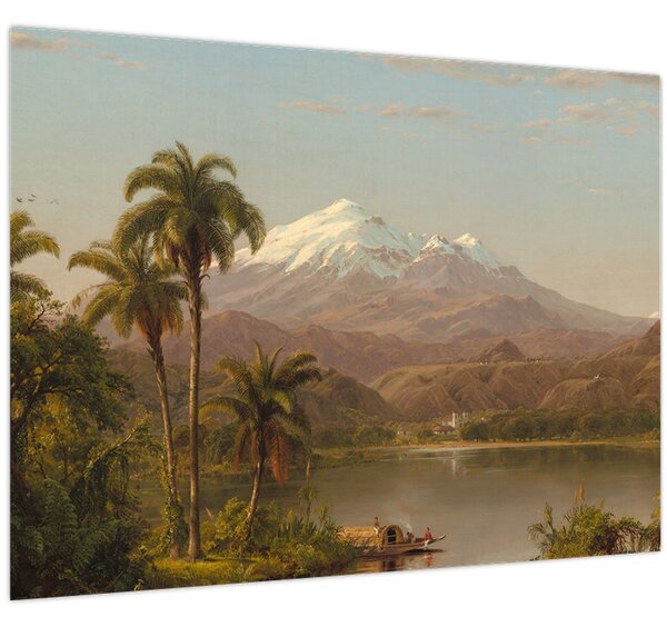 Obraz - Frederic Edwin Church, Tamaca Palms, reprodukce (70x50 cm)