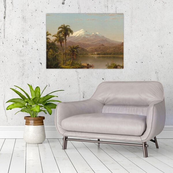 Obraz - Frederic Edwin Church, Tamaca Palms, reprodukce (70x50 cm)