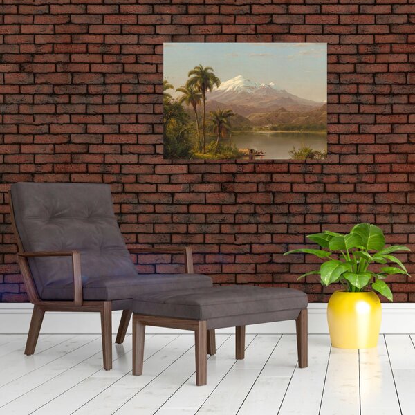 Obraz - Frederic Edwin Church, Tamaca Palms, reprodukce (70x50 cm)