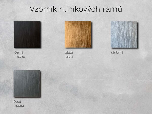 Zrcadlo s rámem B8