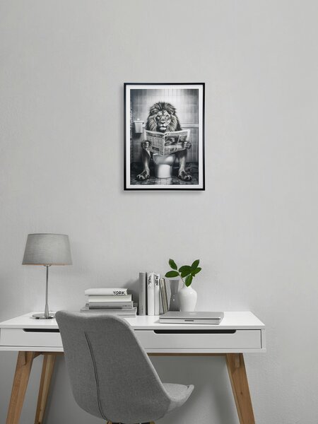 TIŠTĚNÉ OBRAZY NA PLÁTNĚ, zvířata, 50/70 cm Monee - Umělecký tisk