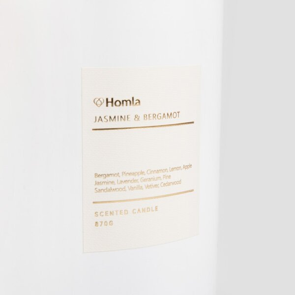 Svíčka AURA Jasmín&Bergamot 740190