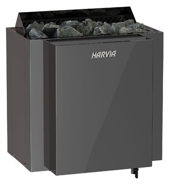 Harvia saunová kamna elektrická Qubic combi BQ60S, black