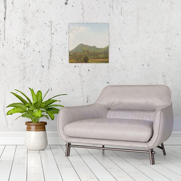 Obraz - Simon Denis, View Near Naples, reprodukce (30x30 cm)