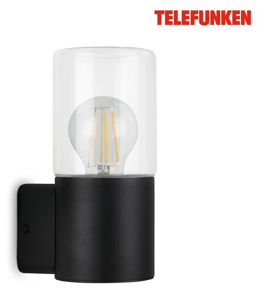 TF 320505TF TELEFUNKEN Venkovní svítidlo, černá, 1x E27 - BRILONER