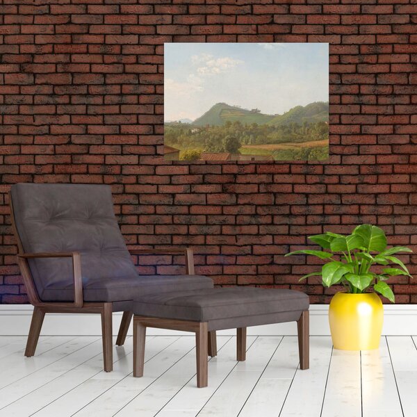 Obraz - Simon Denis, View Near Naples, reprodukce (70x50 cm)