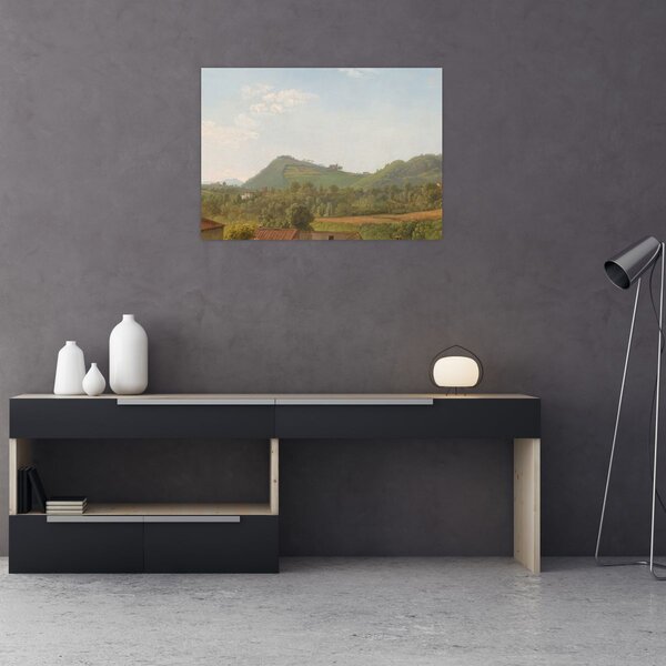 Obraz - Simon Denis, View Near Naples, reprodukce (70x50 cm)