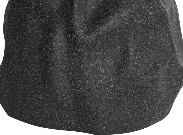 Váza na květiny COONTAIL Kamenina 31 cm Černá
