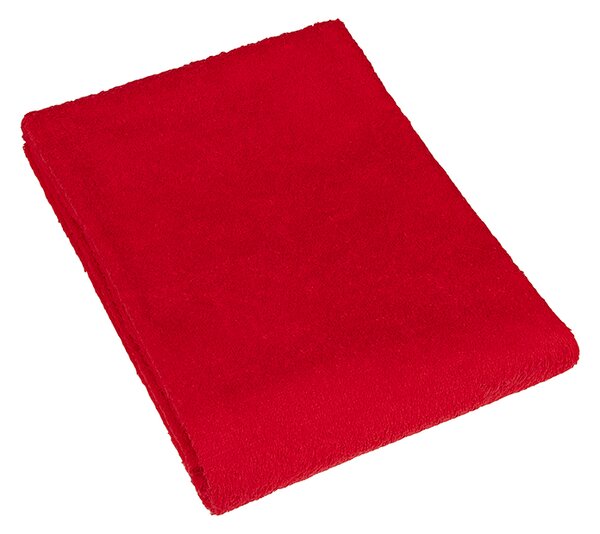 BELLATEX Froté plážová osuška Červená 100x150 cm