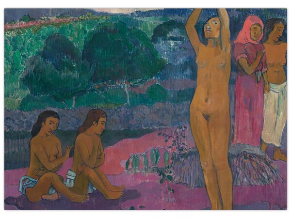 Obraz - Paul Gauguin, The Invocation, reprodukce (70x50 cm)